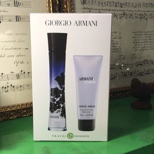 armani code travel set